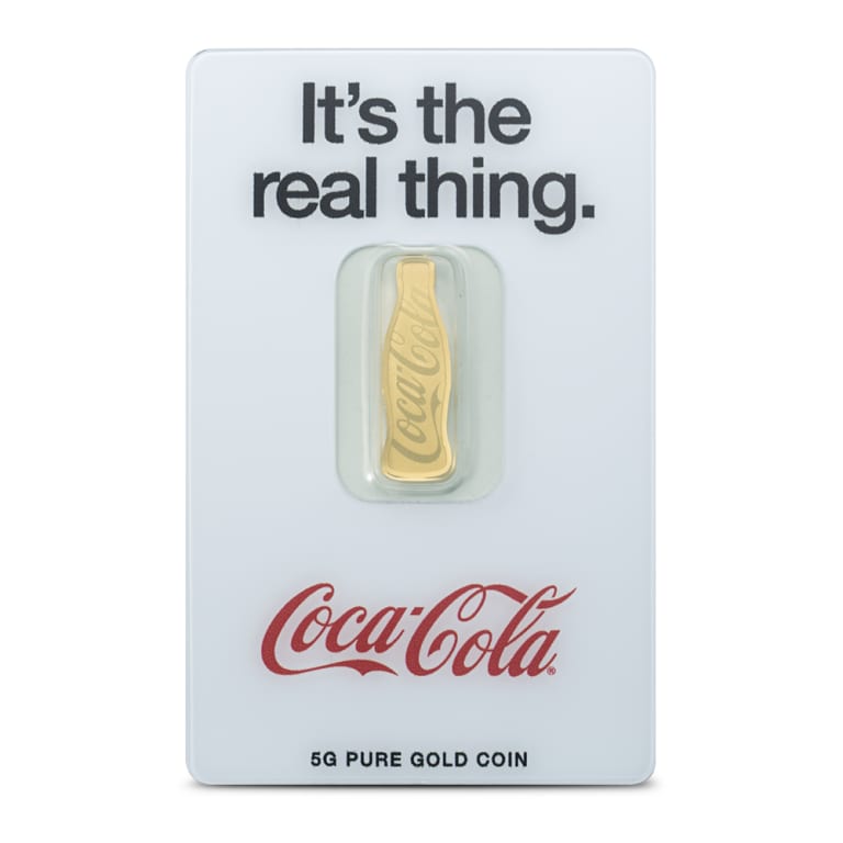 2026 5 Gram Niue Gold 140 Years Coca-Cola Coin (New w Assay)